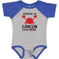 thumbnail image 3 of Inktastic Someone in Cancun Loves Me Boys or Girls Baby Bodysuit, 3 of 5
