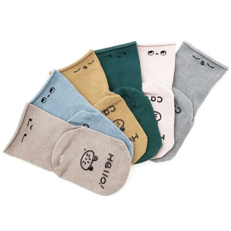 

Liveday Cute Baby Socks Anti-Slip Solid Color Comfortable Breathable Sock for Newborn Infant New