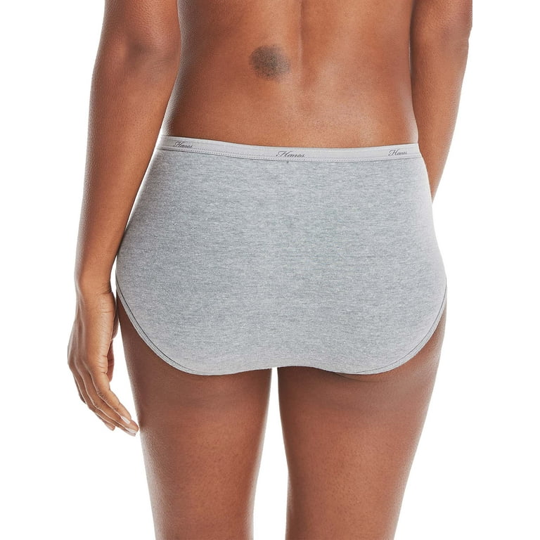 Women's Hanes Briefs Panties Size 8 XL Cotton w/Cotton Liner 6