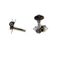 thumbnail image 3 of Acoustic Guitar String Tuning Pegs Kit with Screw Ferrule Universal Tuners Open Tuning Standard Accessories Black, 3 of 10