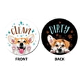 thumbnail image 4 of WIRESTER Waterproof Dishwasher Magnet Clean Dirty Sign Double Sided Magnet Refrigerator Magnet - Pembroke Welsh Corgi, 4 of 7