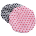 thumbnail image 3 of MasteelfCA 2Pcs Bathing Caps Satin Bonnets Hair Bonnets for Sleeping Comfortable Shower Hats Bath Caps, 3 of 7