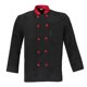 thumbnail image 2 of Chaqueta de cocina para Hombres y mujeres Sunnimix Negro 2XL, 2 of 8