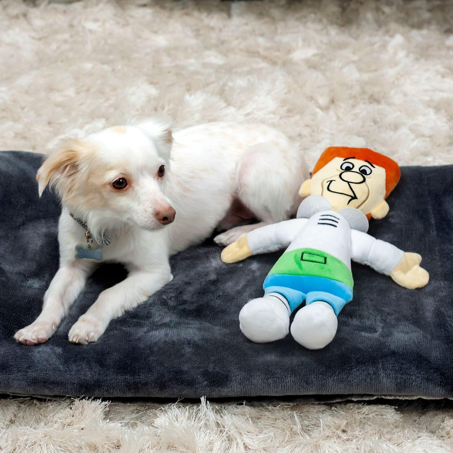 Jetsons George Jetson Dog Chew 12/" Plush Toy