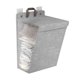 thumbnail image 1 of Cesta para la colada para colgar en la pared Cesta plegable para ropa sucia Cesta para la colada plegable que ahorra espacio para zapatos Calcetines Toallas Gris Tamaño M, 1 of 8
