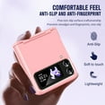 thumbnail image 5 of Decase for Samsung Galaxy Z Flip 4 / Z Flip 3 Rugged Case,Heavy Duty Military Grade Drop Protection Hinge Protection Shockproof Phone Cover,for Samsung Galaxy Z Flip 4 / Z Flip 3 5G,Pink, 5 of 6