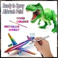 thumbnail image 4 of Set de pintura FansarRiche con aerógrafo acrílico de 34 colores, 20 ml, 4 of 6