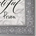 thumbnail image 5 of You Are A Beautiful Person Filigree Jewel Bead Silver Tone Music Box Plays Canon D, 5 of 5