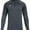 Steel Grey/White, variant on Under Armour Men's Qualifier Hybrid 1/4 Zip Long Sleeve
