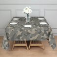 thumbnail image 3 of Camouflage Square Tablecloth 42x42in(107x107cm) – Waterproof Polyester Printed Table Cover, Wrinkle Resistant & Washable for Kitchen Dining Picnic Party Decor, 3 of 6