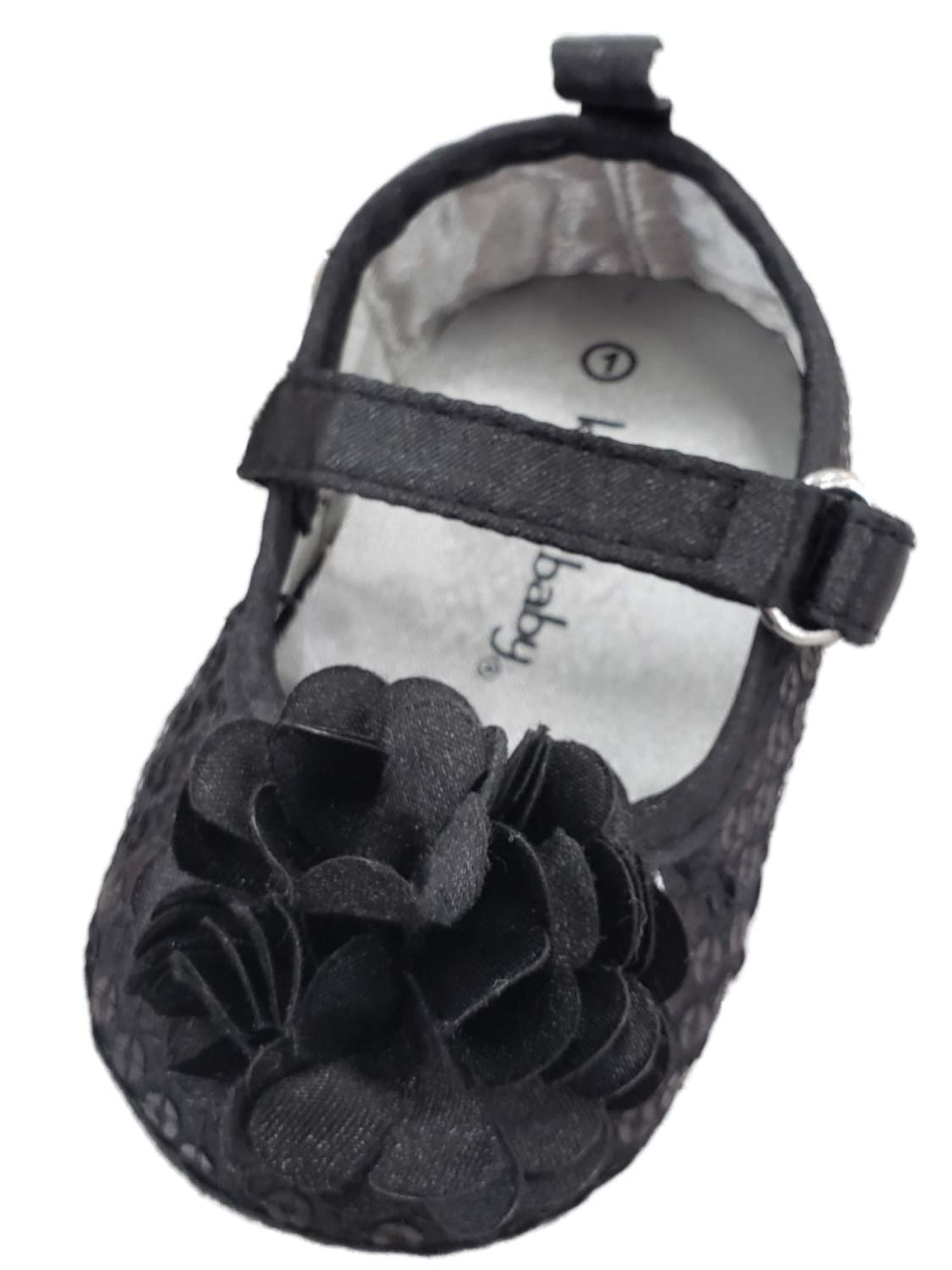 infant black flats