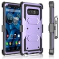 thumbnail image 1 of Cases For Samsung Galaxy Note 9 / Note 8, Galaxy Note 9 Holster Clip, Tekcoo [Tshell] Shock Absorbing Secure Swivel Locking Belt Defender Heavy Full Body Kickstand Carrying Tank Armor Cases Cover, 1 of 6