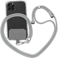 thumbnail image 1 of Cordón para teléfono, correa para el cuello y correa para la muñeca Soporte para llavero Universal para el ancla de la caja del teléfono Se adapta a todos los teléfonos inteligentes Adepaton WMZL-2166-5, 1 of 7