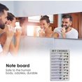 thumbnail image 4 of Memo Plastic Board, Rv Checklist/My Chores/Elder Care Reusable Checklist, Office Note Board Plastic Memo for Office Workers and Rv Enthusiast, 4 of 6