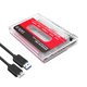 thumbnail image 1 of Caja de disco duro de 25 pulgadas SATA a USB3.0 Caja de SSD externa vintage Unidad de 5 Gbps JShteea El nuevo, 1 of 9
