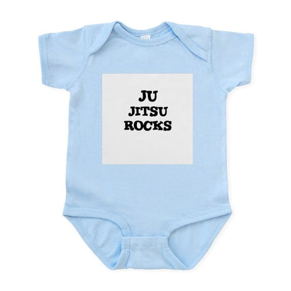 CafePress - JU JITSU ROCKS Infant Creeper - Baby Light Bodysuit, Size Newborn - 24 Months