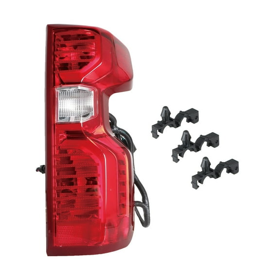 Genrics Tail Light Assembly Brake Lamp OE Style Replacement for 2019-2021 Silverado 1500 Passenger Side