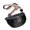 Black, variant on MUSOIE Small Crossbody Sling Bag for Women Fanny Packs PU Leather Chest Belt Bag Anti Theft Purse