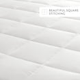 thumbnail image 5 of Noble Linens White Square Pattern Quilted Coverlet Set, Twin / Twin XL, 5 of 12