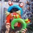 thumbnail image 4 of 50/1 piezas de globos navideños Strike, diadema, globo de aluminio, árbol de Navidad de Papá Noel, globo inflable, regalos para niños, decoración de fiesta de Año Nuevo, 4 of 5