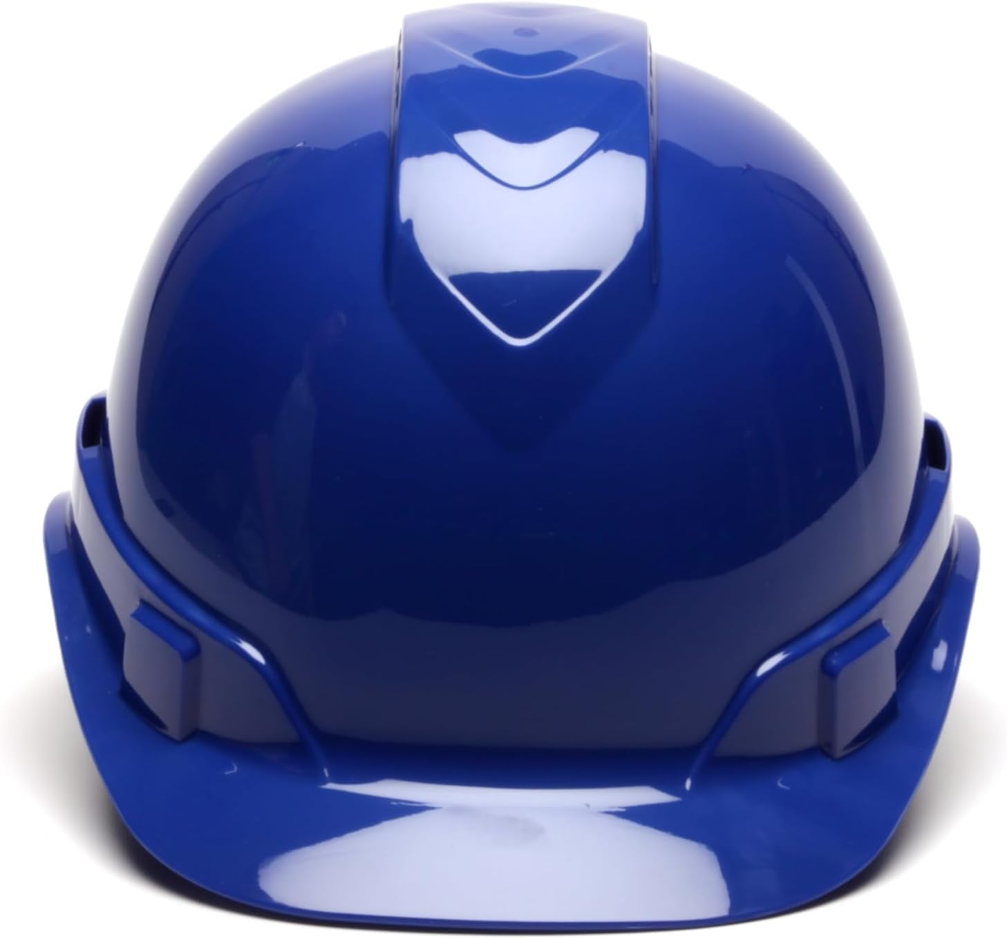 Pyramex Ridgeline Cap Style Hard Hat 4 Point Ratchet Vented Blue