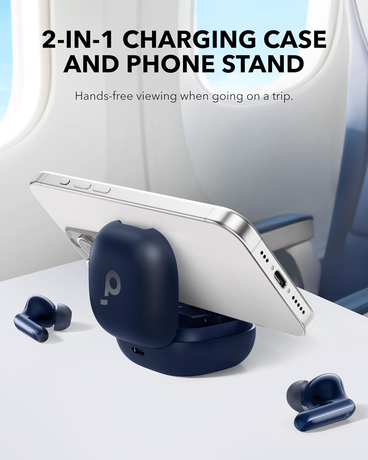 Soundcore P40i Noise Cancelling Earbuds, Blue photo 2