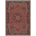 thumbnail image 2 of SAFAVIEH Journey Ethelinda Oriental Machine Washable Runner Rug, Navy/Red, 2'2" x 11', 2 of 10