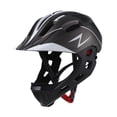 thumbnail image 3 of Almencla Balance Bike Helmet for Kids with Light Adjustable for Biking Riding Outdoor Black, 3 of 8