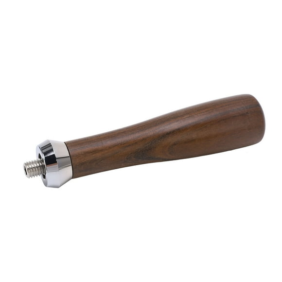Poignée de Porte-Filtre à Café Prise Confortable Sans Bavure Noir Bois de Rose Durable Portable Remplacement Poignée de Filtre à Café