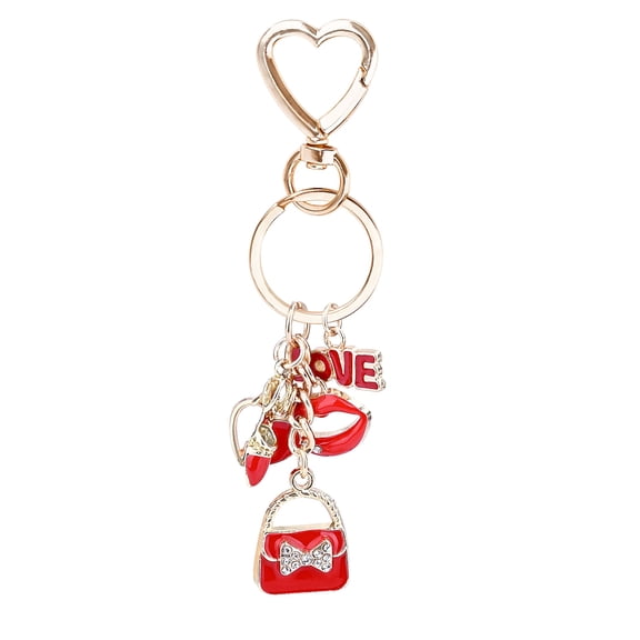 Bag Charm Purse Charms Keychain- Car Accessories keychians Gifts for Women Mothers Day Valentine Bag Accessory