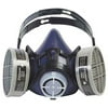 Survivair Medium/Large Blue Premier Plus S-Series Half Mask APR Facepiece With Exhalation Valve