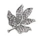 thumbnail image 1 of Vintage Costume Jewelry Brooch Pin Maple Leaf Yuyangstore Cristal Broche Pin, 1 of 9
