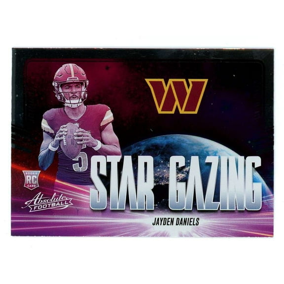 NFL 2024 Panini Absolute Football Star Gazing Jayden Daniels SG-JDS (Rookie)