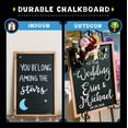 thumbnail image 3 of VersaChalk Chalkboard with Wooden Frame - 18" x 24", 3 of 5