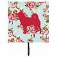 thumbnail image 2 of Caroline's Treasures BB1067-RS-BU-SH4 Shiba Inu Shabby Chic Blue Roses Leash or Key Holder, Blue, Single Hook, multicolor, 2 of 2