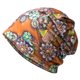 thumbnail image 1 of Gorro holgado para mujer, gorro para quimioterapia, babero elástico transpirable, gorro de doble uso, gorro estampado de flores, gorro holgado para dormir, bufanda infinita, 1 of 5