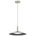 thumbnail image 2 of Nuvo Lighting Corrine 14 Inch LED Pendant Brushed Nickel 3K/4K/5K CCT Selectable - Brushed Nickel, 2 of 5