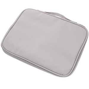 FESTFENDS Cas de l'organisateur de tablette grise Nylon Portable Comprimé Portable Manche