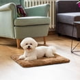 thumbnail image 4 of Alfombrilla autocalentable para perros, lavable, gruesa, para cama de perrera, cojín para mascotas pequeñas, sofá para mascotas mayores, sofá de conej Caqui M, 4 of 6