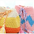 thumbnail image 5 of Fatty Farmer 2pcs Yarn Style Crocheting Ribbon Yarn Knitting Yarn Ball Thick Fabric Yarn （Red）, 5 of 5