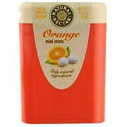 Natural Nectar Mini Mints - Orange - .5 oz - Case of 18