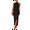 Black, variant on Eternatastic Women's Halter Neck Party Dress Slit Bodycon Dress Sleeveless Backless Slim Fitted Ruched Midi Cocktail Dresses