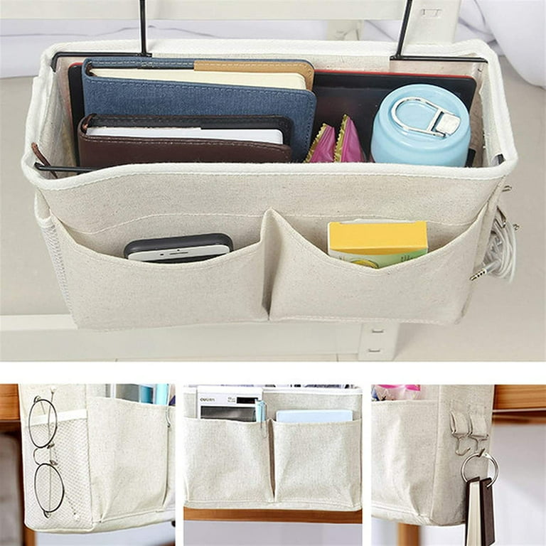 Canvas Bedside Hanging Pocket Storage Bag For Bedroom Organization Magazine  Pouch, Diaper Caddy, Toy Holder, Baby Hanging Tissue Box Holder, And Home  Organizer From Doorkitch, $4.99