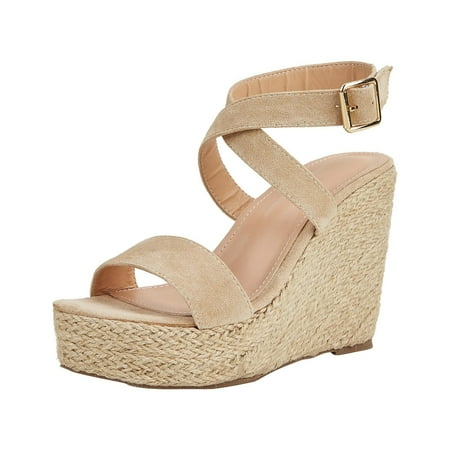 

Heels for Women New Wedge Sandals Women S Thick Sole Hollowed-Out Women S Shoes