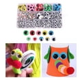thumbnail image 4 of simhoa Serenable 1120Pcs Wiggle Googly Eyes Self Adhesive Crafts Eyes DIY Colorful, 4 of 8