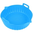 thumbnail image 2 of Pot en Silicone pour Friteuse à Air Chaud Rond Antiadhésif Compatible avec Poignées, 2 of 8