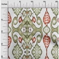 thumbnail image 2 of oneOone Velvet Light Green Fabric Asian Ikat Sewing Craft Projects Fabric Prints By Yard 58 Inch Wide-9861, 2 of 4