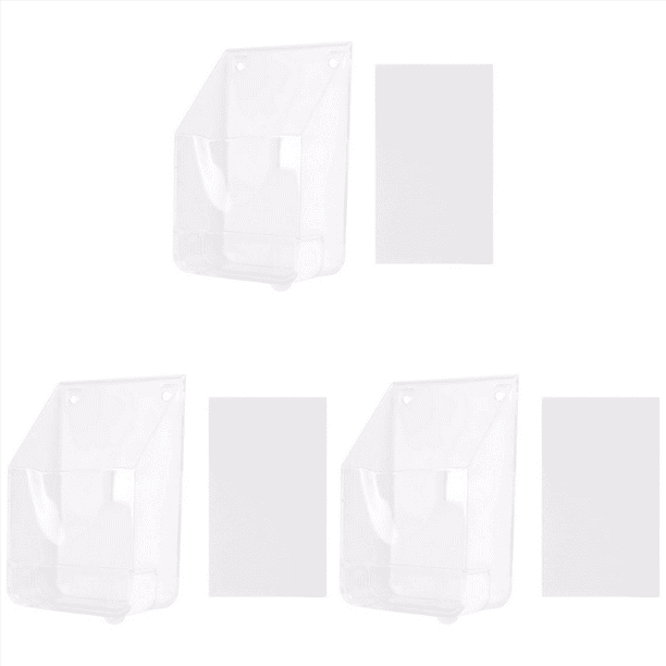 3X Impermeable Transparente Impermeable Cubierta de de la Puerta para Timbre InaláMbrico Timbre de de la Puerta del Hogar