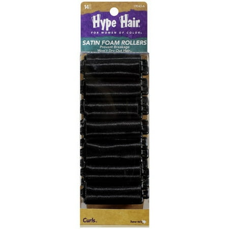 Hype Satin Foam Hair Roller