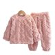 thumbnail image 2 of Conjunto de pijamas de franela para niños, ropa cálida de invierno para el hogar, ropa de lana de Coral gruesa, traje de Navidad para niños y niñas de 0 a 12 años, 2 of 4